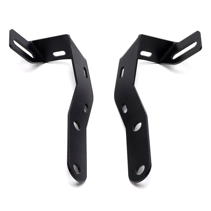 Hood Hinge A-Pillar LED Pod Ditch Light Bracket Mount For Toyota 2016-23 Tacoma