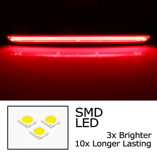 Smoked Len Full LED 3rd Brake Light For 2021-24 Chevy Surbuban Tahoe GMC Yukon