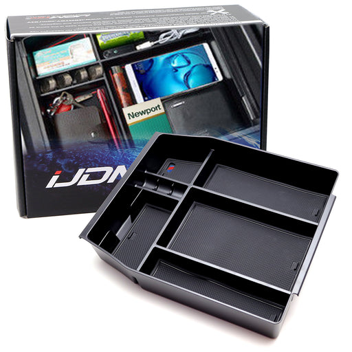 Center Console Organizer Compartment Box w/Inside Mats For 2015-20 Ford F-150