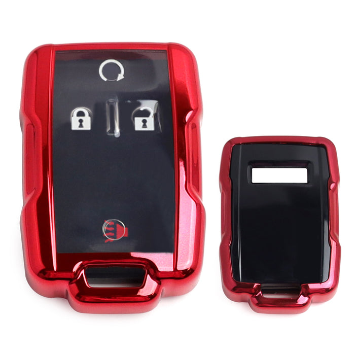 thumbnail image 2 of Replacement Key Fob Shell For 2011 Chevy Silverado 1500 With Remote Start - FCC OUC60270 / OUC60220 2 of 6