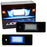 Aqua Ice Blue Full LED License Plate Lights For MINI Clubman Countryman Paceman