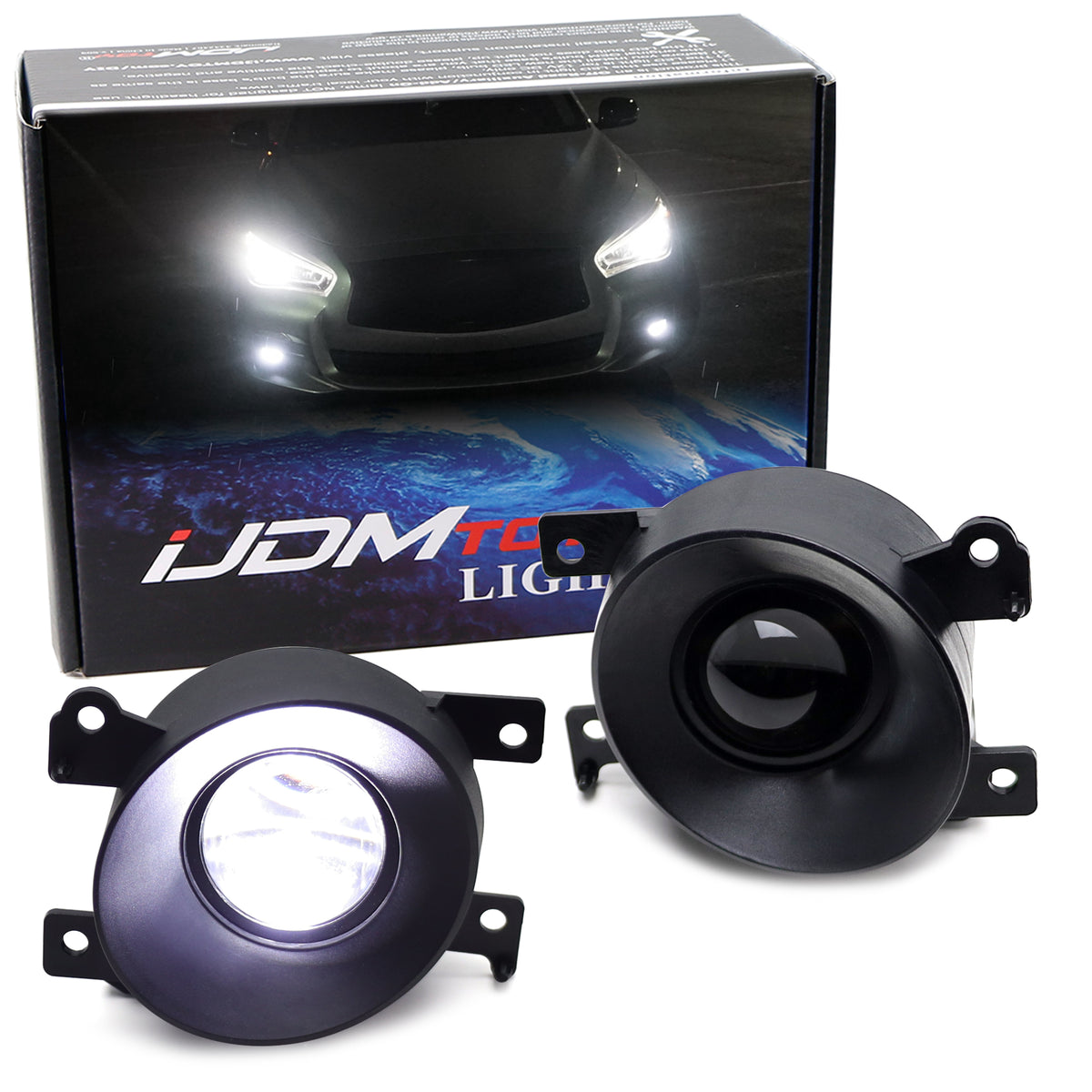 OE-Fit 24W LED Projector Fog Lights For Toyota Corolla Hatchback/Cross CHR Prius | UK
