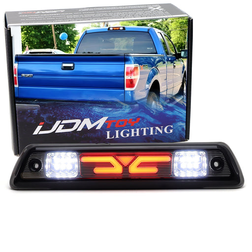 Black-Out Lens C-Wing Full LED High Mount 3rd Brake Light For Ford 2009-14 F150