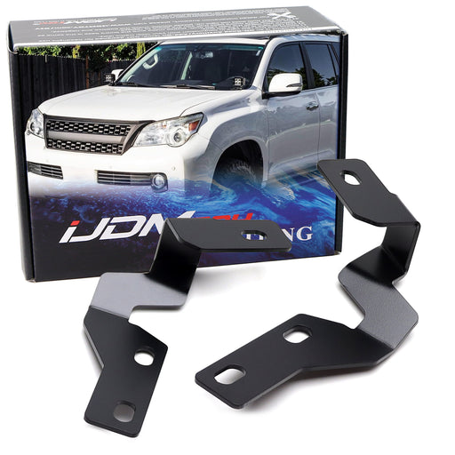 Hood Hinge Mount A-Pillar LED Ditch Light Bracket  For Lexus 2010-2023 GX GX460