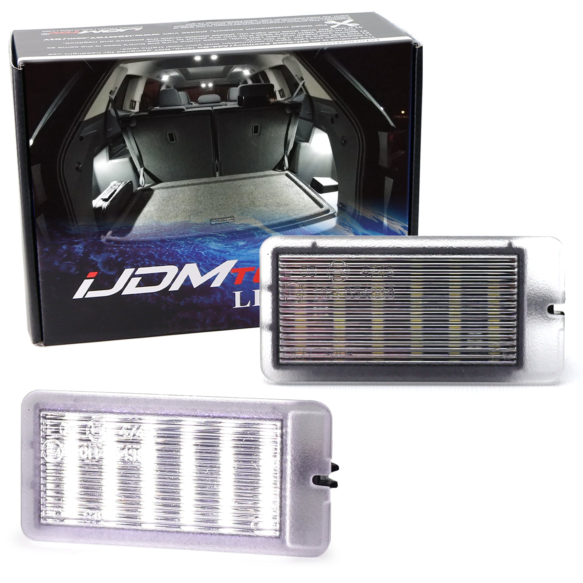 White 18-SMD Full LED Trunk Luggage Lamps For Nissan Versa Note, 18+ L ...