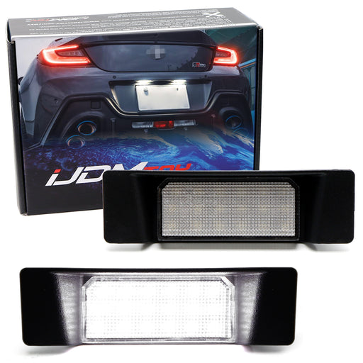 3x Brighter 18-SMD Full LED License Plate Lights For 22+ Subaru BRZ Toyota GR86