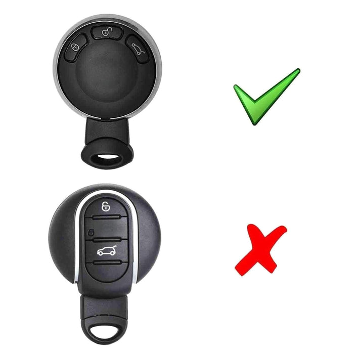 Union Jack Black Silicone Key Fob Case For Mini Gen2 R55 R56 R57 R58 R59 R60 R61