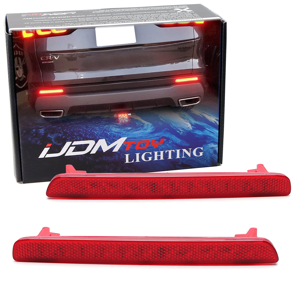 Full LED Bumper Reflector Tail/Brake/Sequential Turn Lights For Honda 2023+ CRV