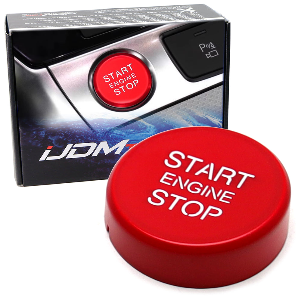 RS Sports Style Red Engine Push Start Button For Audi 2008-15 A4 S4 RS4 A5 S5 Q5