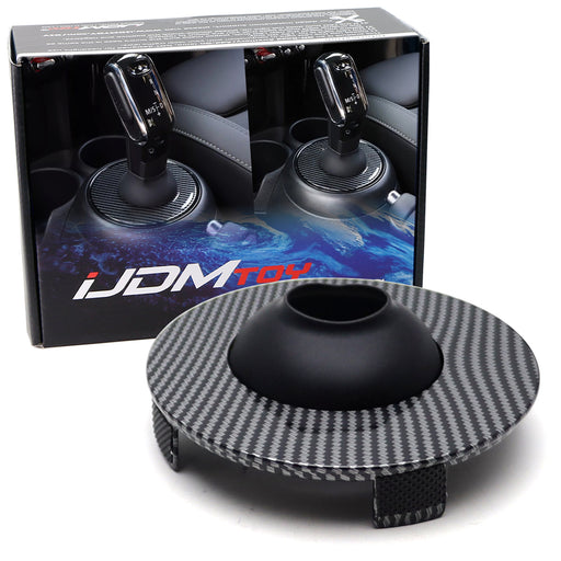Carbon Fiber Pattern Shift Well Boot Cover For MINI 2019-up F54 F55 F56 F57 F60