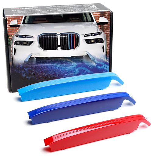 M-Color Grille Insert Trims For 2022-up BMW G07 X7 w/7-Beam Standard Grill Model