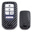 Carbon Pattern Plastic Case Shell For Honda Accord Civic CRV Odyssey Gen1 KeyFob