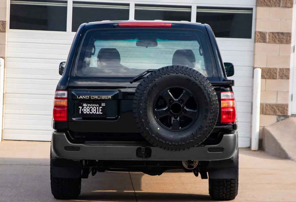 Dark Smoked Rear Bumper Reflectors For 1998-07 Toyota Land Cruiser, Lexus LX470