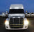 5pc Smoke Lens White Full LED Cab Roof Light Kit For 08-14 Freightliner Cascadia