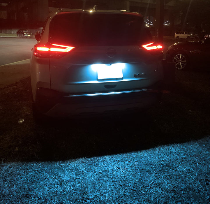 Ice Blue Full LED License Plate Light For 20-up Nissan Altima Sentra Versa Rogue