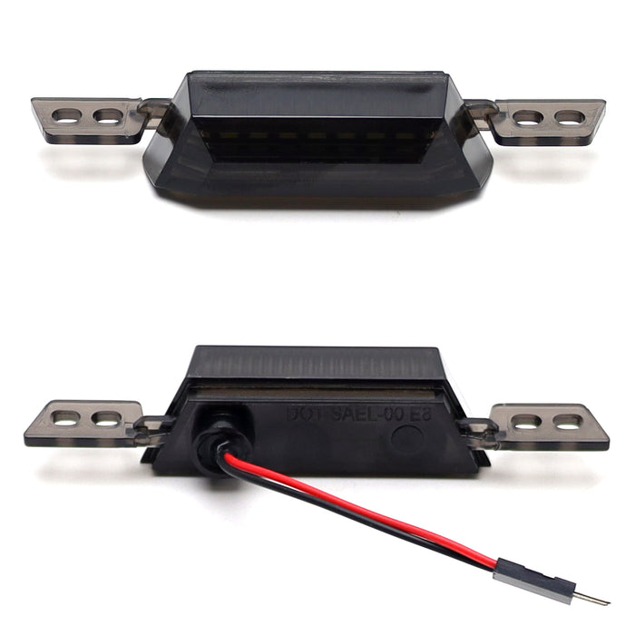 3pc Smoked White 9-LED Grille Lights For Toyota 22+ Tundra, Sequoia TRD Pro ONLY