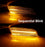 Clear Lens Amber Sequential Blink LED Side Marker Lights For 2009-2013 Mazda6