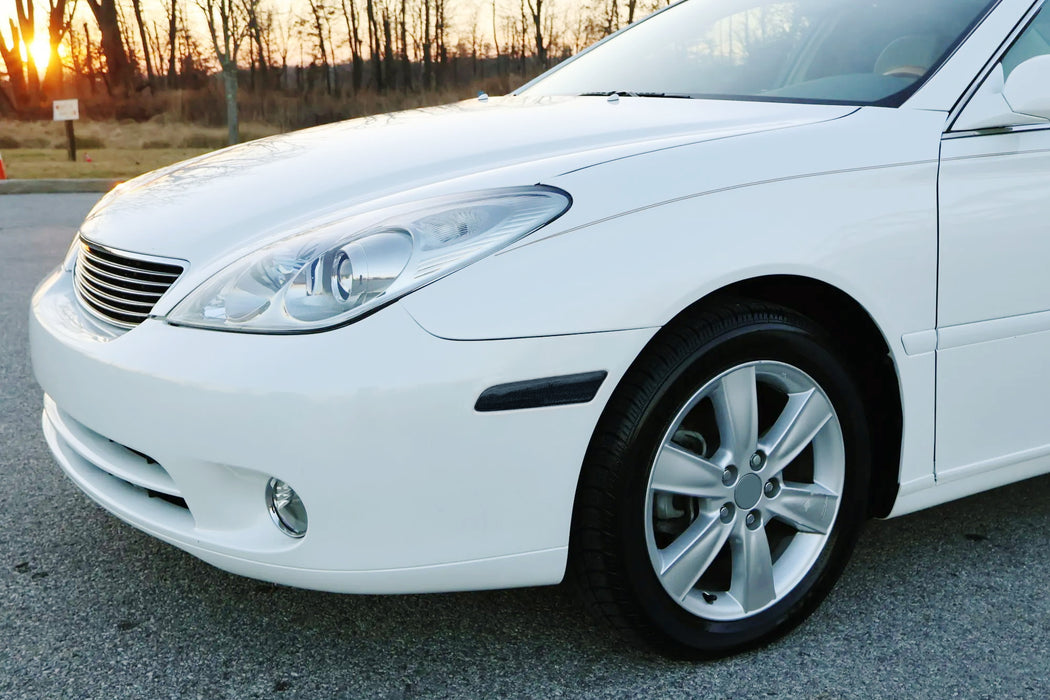 Smoke Lens Amber Full LED Front Side Marker Lights For Lexus 2002-06 ES300 ES330