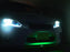 JDM Style Green LED Illuminated Background Light Frame Kit For US  License Plate