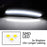 Smoked Lens White Full LED Bumper Side Marker Light Kit For 2013-17 Cadillac XTS