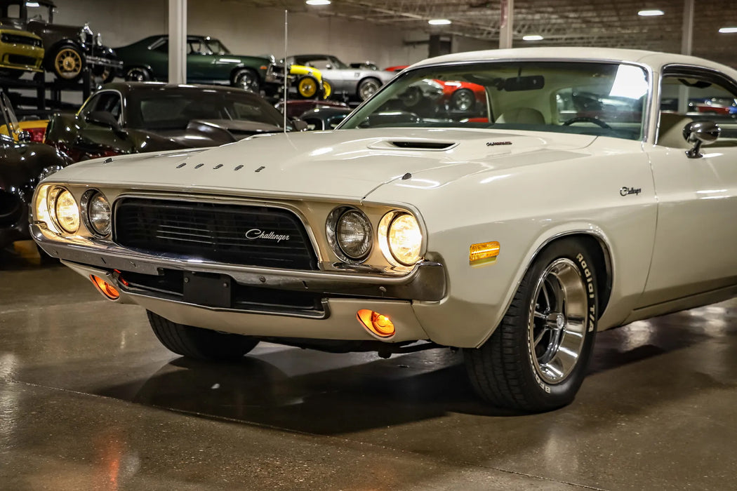 Smoke Amber LED Front Side Marker Lights For Dodge 70s Charger Challenger & More