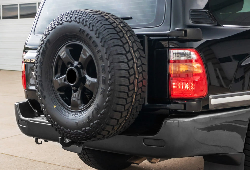 Dark Smoked Rear Bumper Reflectors For 1998-07 Toyota Land Cruiser, Lexus LX470