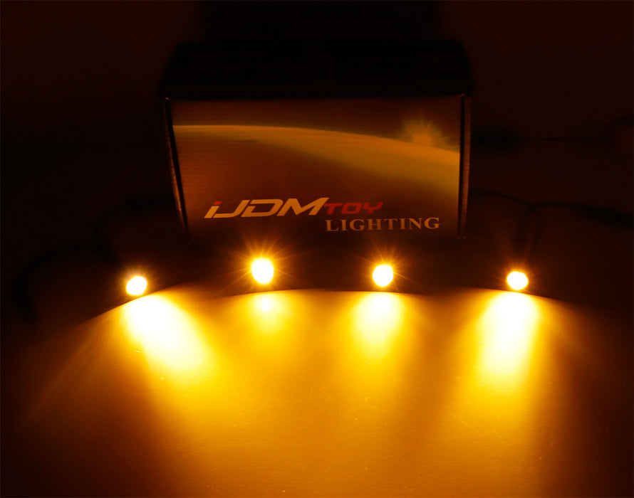 Truck/Semi 20pc Amber LED Front Bumper Valance/Air Dam Accent Running Light Kit