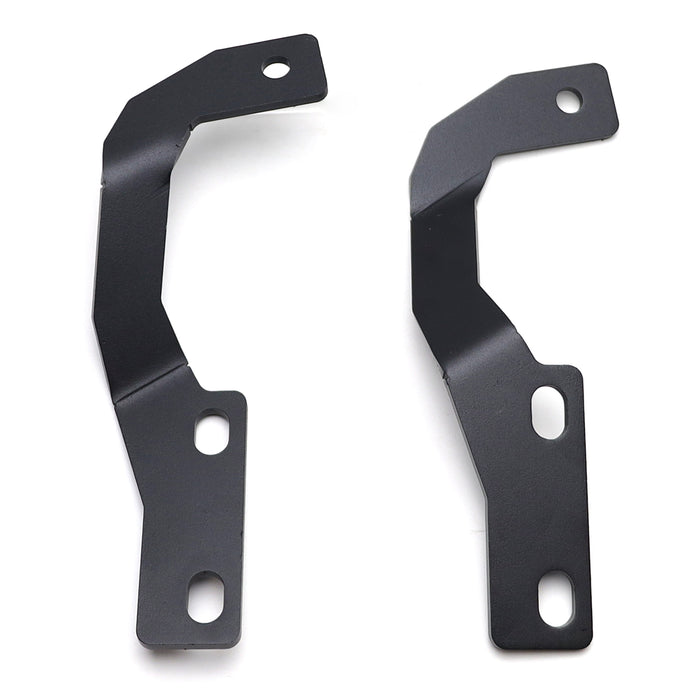 Hood Hinge A-Pillar LED Pod Ditch Light Bracket Mount For Toyota 2010-24 4Runner