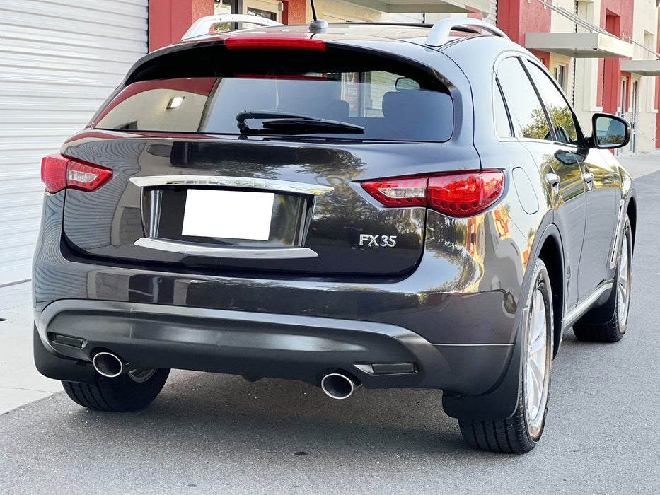 Dark Smoked Rear Bumper Reflectors For Infiniti FX Nissan Kicks Juke Sentra, etc