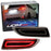 Smoked Lens Full LED Rear Bumper Reflectors For Lexus CT200 as Tail/Brake/Signal