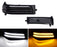 Smoke Switchback LED Sequential Blink Side Mirror Lights For 23-up RAM 2500 3500