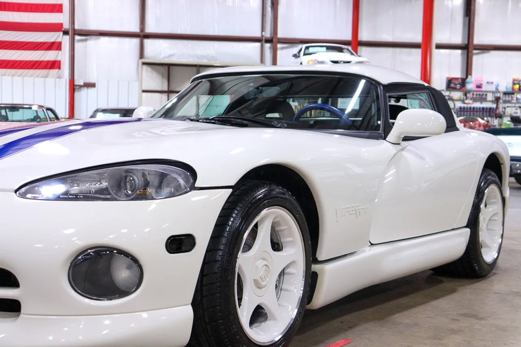 Smoke Lens Amber Full LED Front Side Marker Lights For Dodge 92-02 Viper SR I II