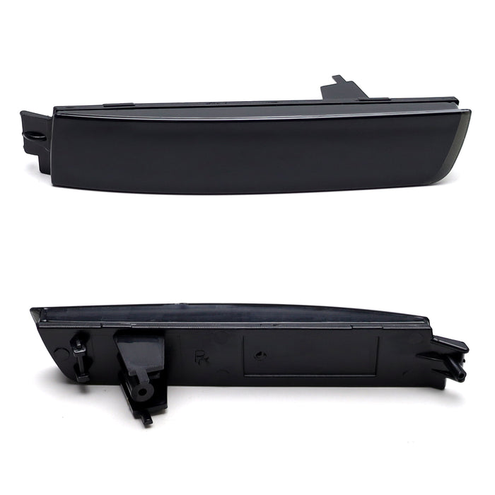 Dark Smoked Rear Bumper Reflectors For Infiniti FX Nissan Kicks Juke Sentra, etc