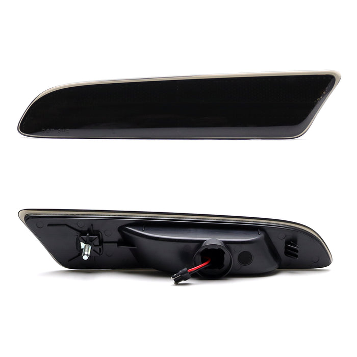 Smoke Lens Amber Full LED Front Side Marker Lights For Lexus 2002-06 ES300 ES330