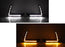L-Shape White/Amber Switchback LED Daytime Running Light Kit For Honda Gen6 CR-V