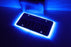 JDM Style Blue LED Illuminated Background Light Frame Kit For US  License Plate