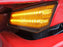 Clear Lens White Driving Foot Step/Amber Sequential Signals For 2018-up Cascadia