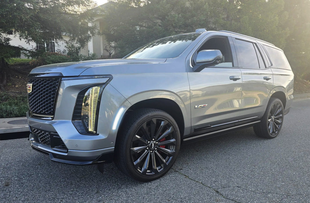 Clear Lens White Full LED Side Marker Lights For 25+ GM Escalade Suburban Yukon