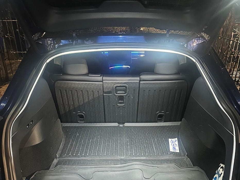 6K Cool White 360?? Trunk Illumination LED Light Strip w/Switch For Tesla Model Y