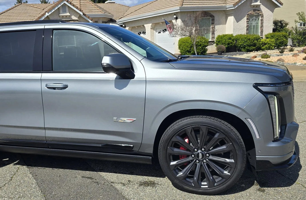 Clear Lens White Full LED Side Marker Lights For 25+ GM Escalade Suburban Yukon