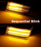 Clear Lens White Driving Foot Step/Amber Sequential Signals For 2018-up Cascadia