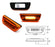 5pc Amber Lens Amber LED Roof Clearance Marker Light For Kenworth T680 T770 T880