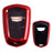 Chrome Red TPU Key Fob Case For Cadillac ATS CTS CT6 XTS XT5 ELR SRX Escalade