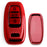 Red w/Carbon TPU Key Fob Protective Case For Audi A3 A4 A5 A6 A7 A8 Q3 Q5 Q7 TT