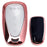 Glossy Pink Smart Key Fob Shell For Chevy Camaro Malibu Cruze Spark Volt Bolt
