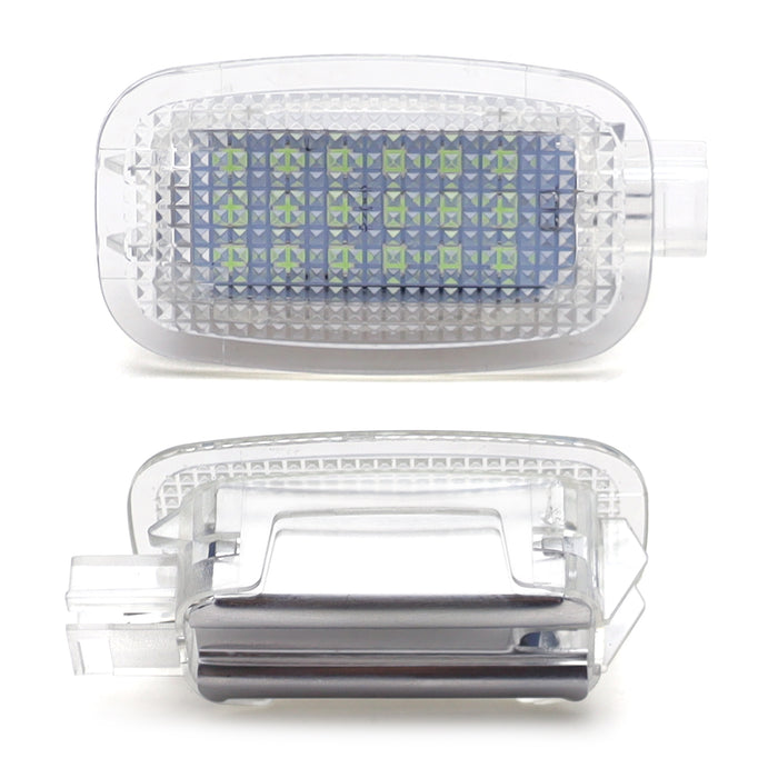 Aqua Ice Blue Full LED Lamps For Mercedes Side Door/Foot Area/Vanity/Trunk Light