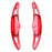 KDM GT Style Red Aluminum Larger Paddle Shifter Extensions For KIA 2021-up K5 K9