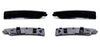 Smoke Lens All White LED Front & Rear Side Marker Light Kit For Ford 24+ Mustang