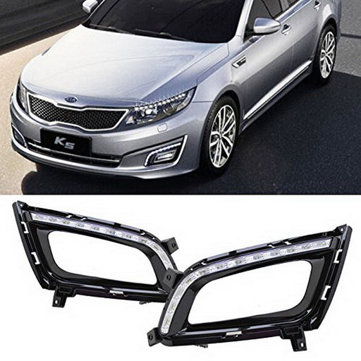 Direct Fit KSpeed 10W LED Daytime Running Light Lamps For Kia Optima K5