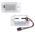 2 White 18-SMD Full LED Trunk Luggage Lamps For Ford Fiesta Focus C-Max EcoSport